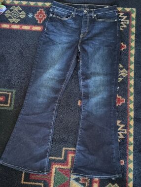 Lucky Brand Indigo Blue High-Rise Jeans